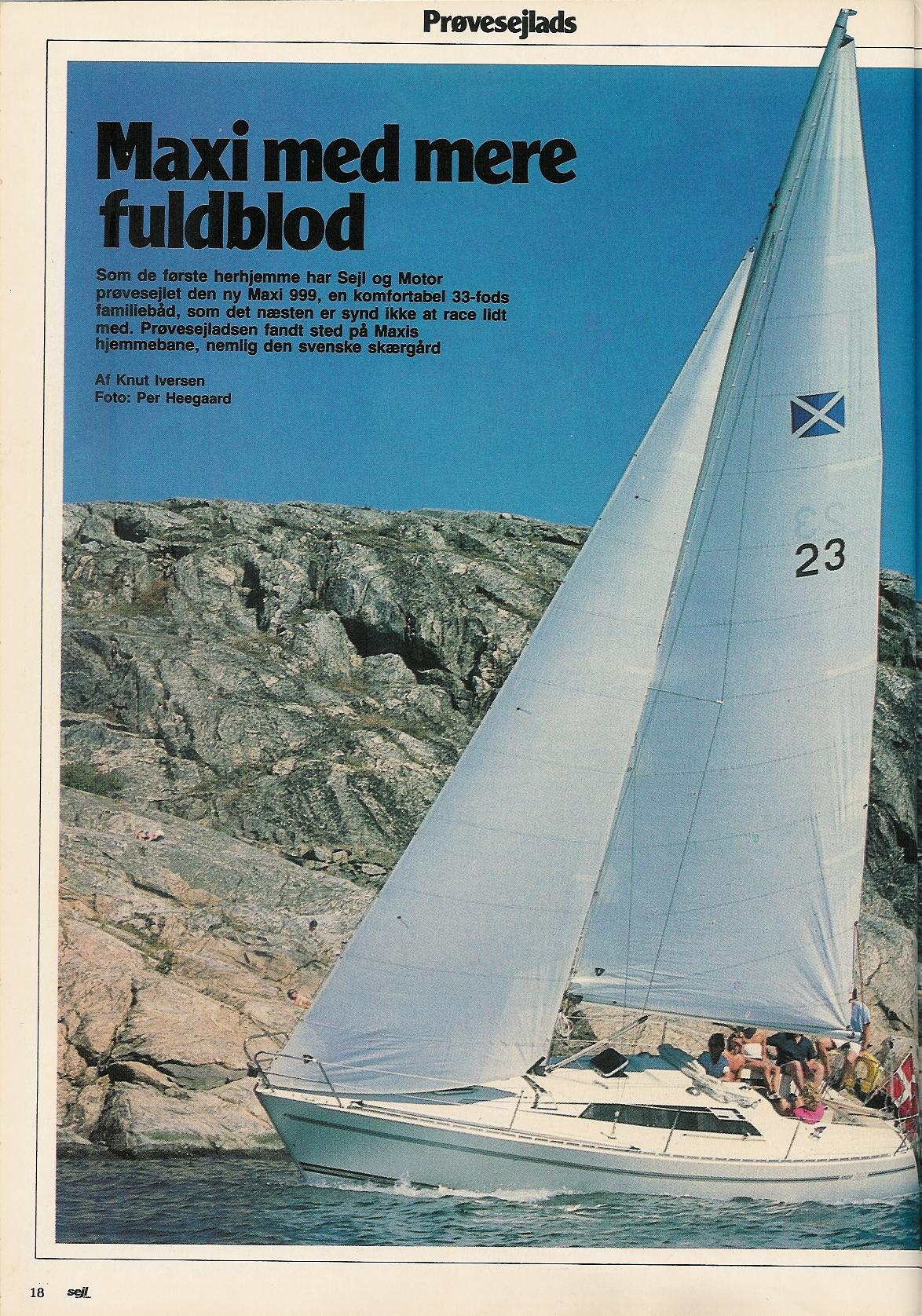 Maxi 999 test fra 1985 - med mere fuldblod